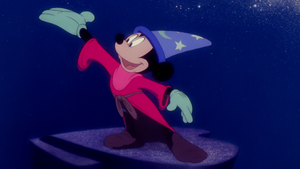 Micky Maus als Zauberlehrling