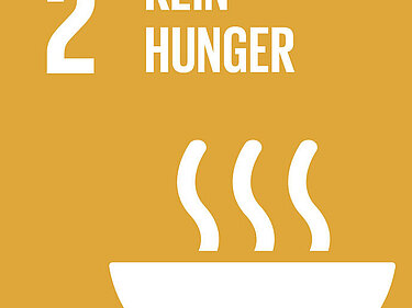 SDG 2 Keinen Hunger, Symbol: Reisschüssel