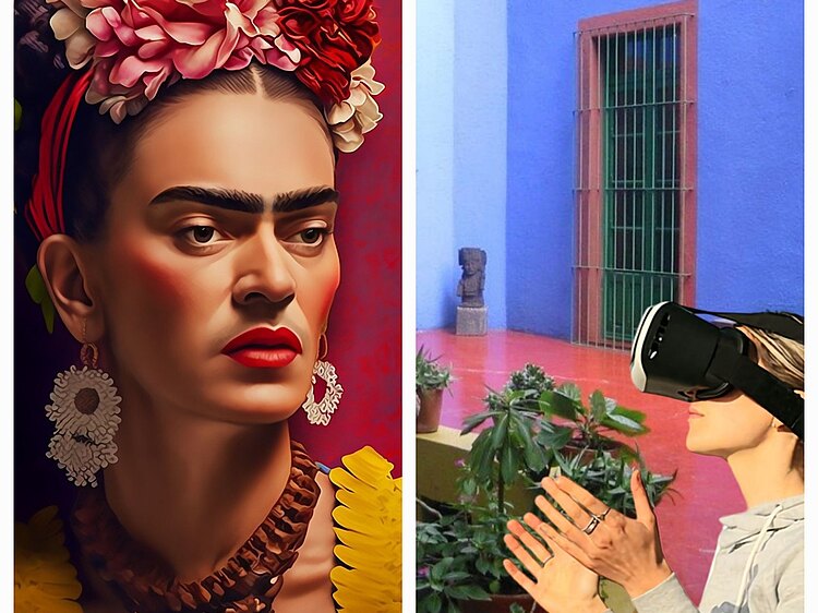 Frida Kahlo Caza Azul VR