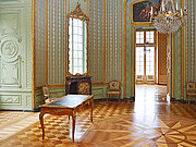 Das Schlafzimmer des Kurfürsten im Schloss.